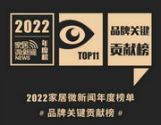 2022家居微新聞年度榜單之“品牌關鍵貢獻榜”！