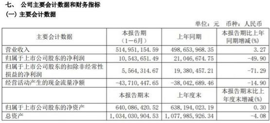 中源家居上半年營收5.15億元