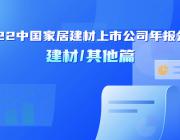 近9成營收同比下滑！2022年建材及其他品類全分析！
